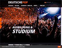 Tablet Screenshot of deutsche-pop.com